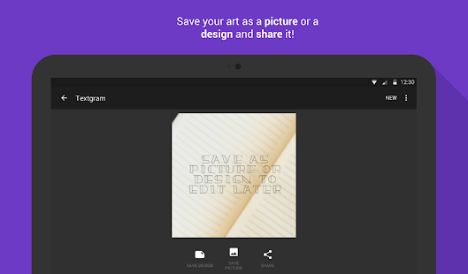 Textgram - write on photos Screenshot