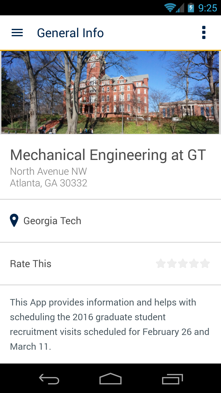 Android application Mechanical Engineering at GT screenshort