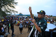 ANC secretary-general Fikile Mbalula and ANC Youth League leader Collen Malatji led the charge against crime in Mjindi in Barberton on Wednesday.