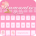 Romantic Pink theme -iKeyboard Apk