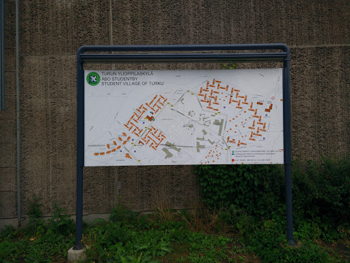 Ylioppilaskylän Kartta 