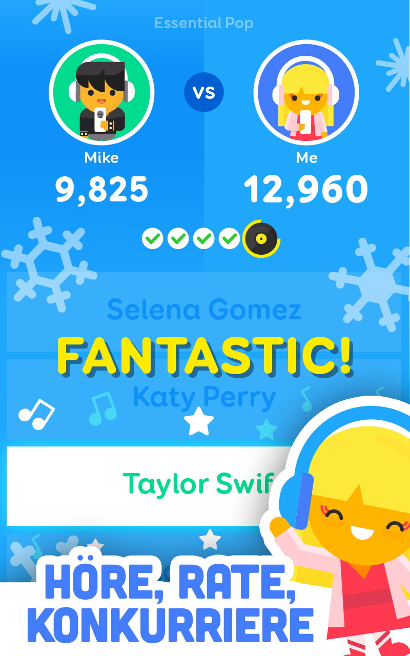 Android application SongPop 2: Guess The Song Game screenshort