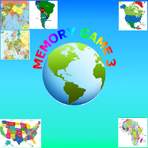Download Memory Game 3 (Continents) For PC Windows and Mac