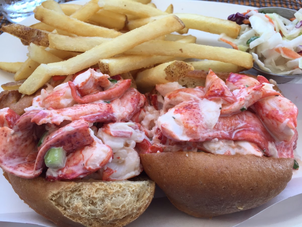 Lobster roll at Legal Seafood