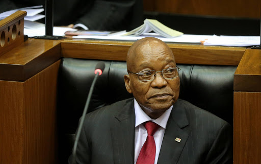 President Jacob Zuma during his State of the Nation Address (SONA) to a joint sitting of the National Assembly and the National Council of Provinces in Cape Town, South Africa. Picture Credit: REUTERS/Sumaya Hisham