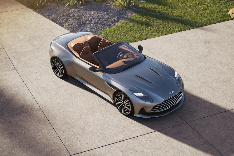 The DB12 Volante is the latest addition to Aston Martin’s tradition of high-performance convertibles. Picture: SUPPLIED