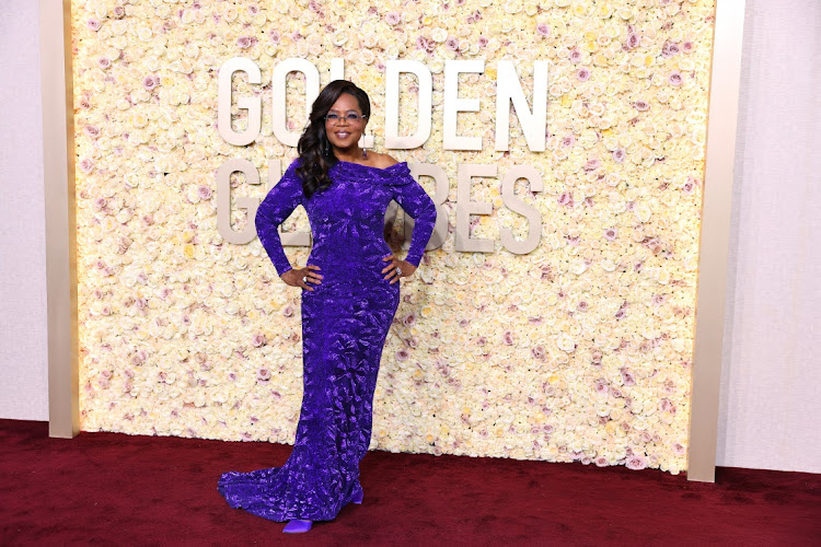 Oprah Winfrey attends the 81st Annual Golden Globe Awards in Beverly Hills, California, the US, January 7 2024. Picture: MIKE BLAKE/REUTERS