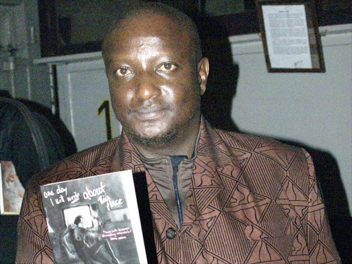 A file photo of Kenyan writer Binyavanga Wanaina.