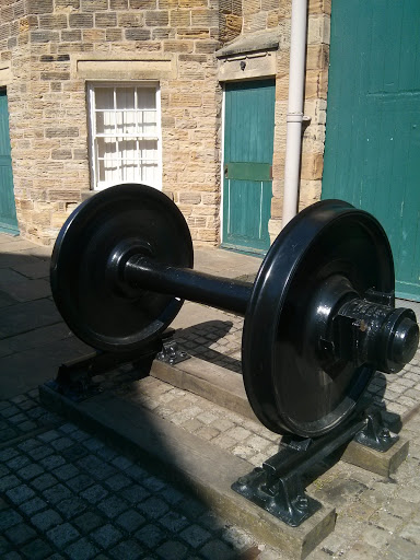 Old Train Wheels