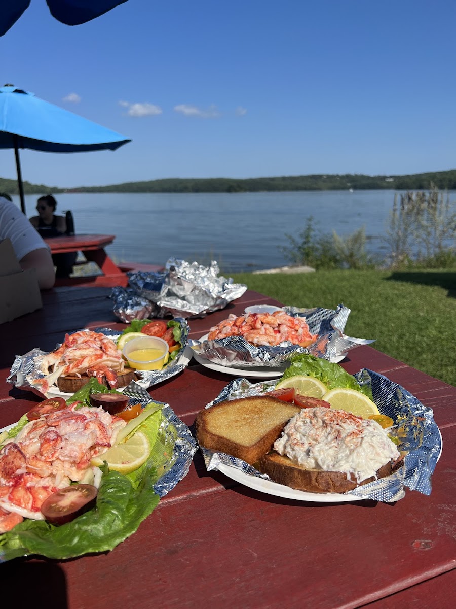 Gluten-Free Lobster Rolls at Red's Eats