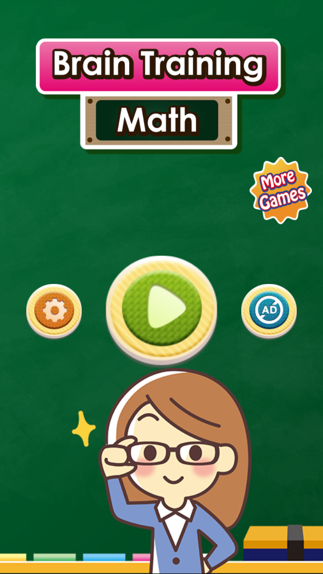 Android application Brain Training - Math Game screenshort