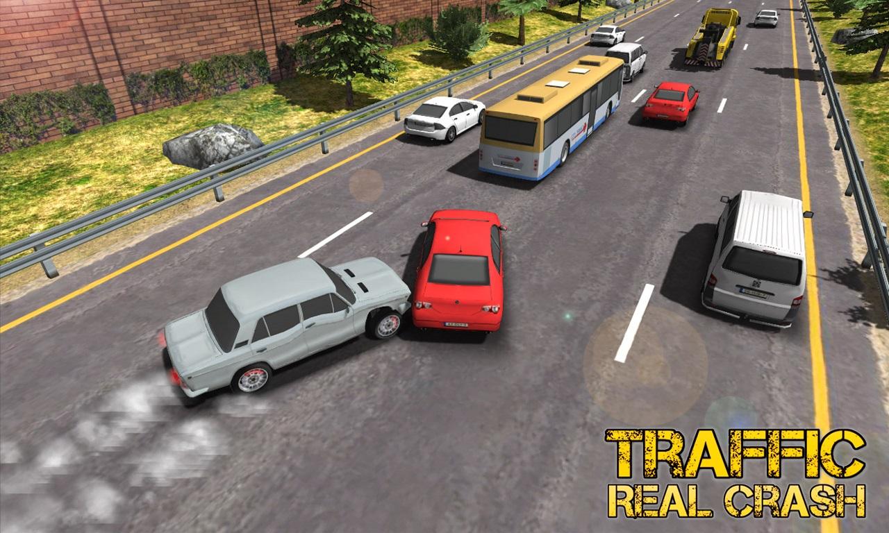 Android application 3D Real Racer Crash Traffic screenshort