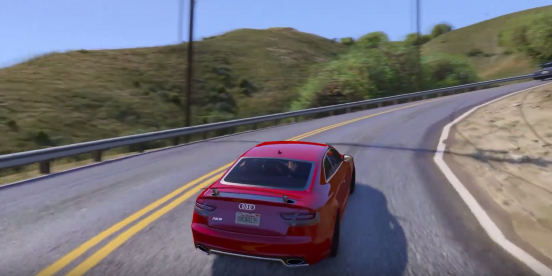 Android application RS5 Driving Audi Simulator screenshort