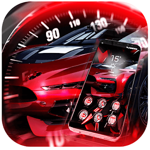 Download Roadster Shiny Speedy Wheels Theme For PC Windows and Mac