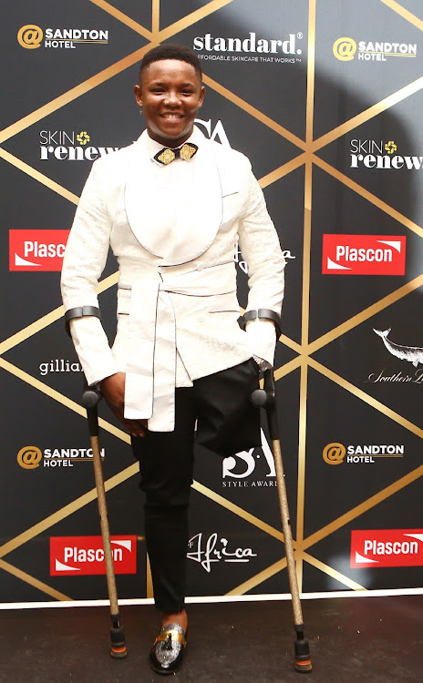 Acclaimed dancer Musa Motha at the SA Style Awards held at Sandton Hotel