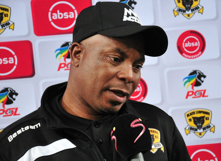 Black Leopards coach Joel Masutha.