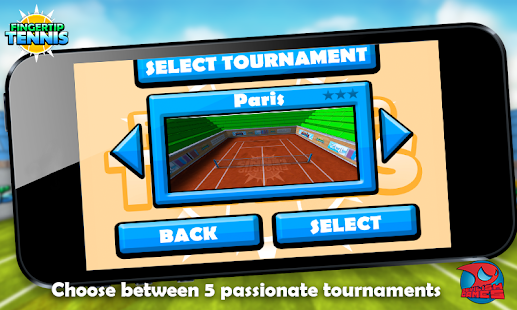   Fingertip Tennis- screenshot thumbnail   