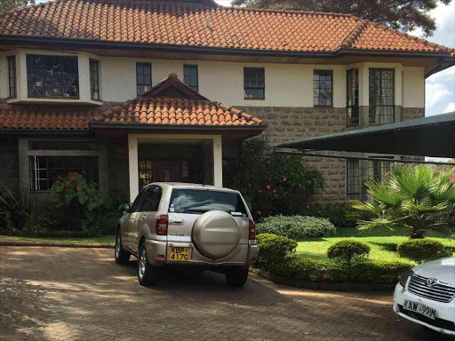 The house in Rossyln estate, Gigiri, where three suspected al Shabaab recruiters and trainers were arrested in a police swoop, October 11, 2016. /KAMORE MAINA