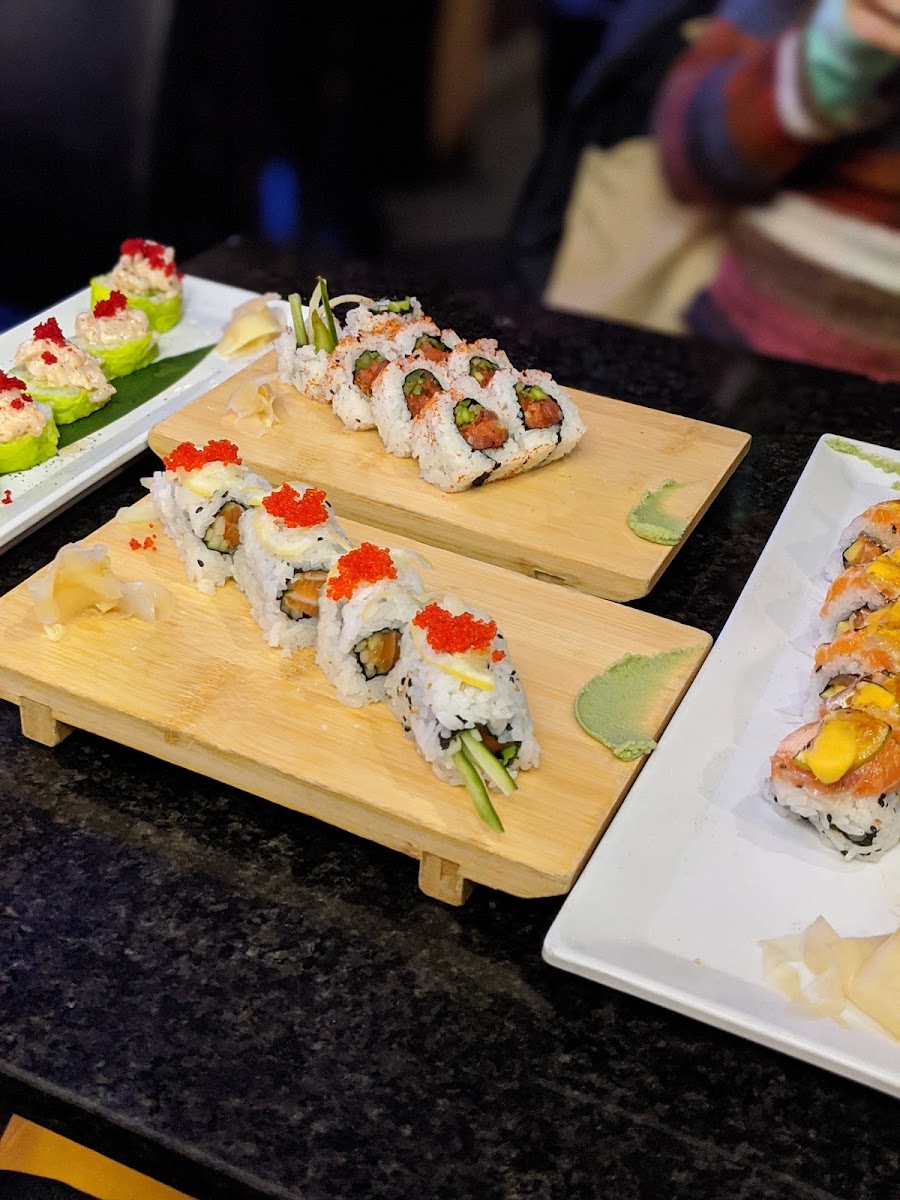 Gluten-Free Sushi at The Naked Fish