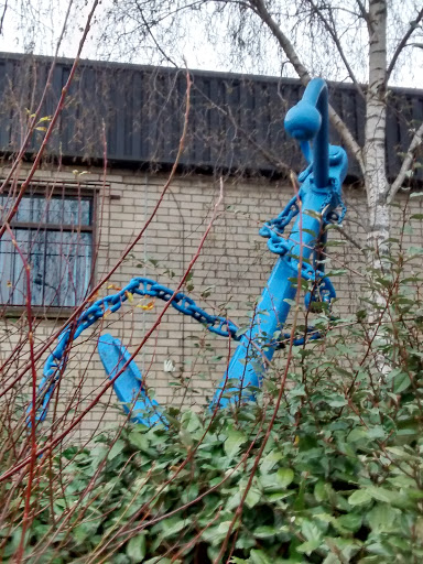 Blue Anchor in the Bushes