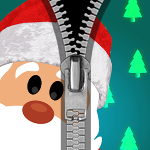 Download fake zipper lock screen christmas For PC Windows and Mac