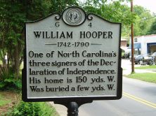 One of North Carolina's three signers of the Declaration of Independence. His home is 150 yds. W. Was buried a few yds. W.Plaque via North Carolina Highway Historical Marker Program, and is used...