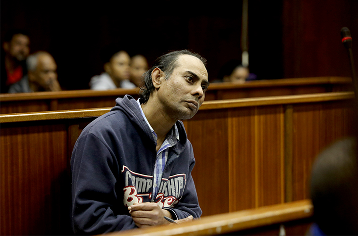 Mohammed Vahed Ebrahim is on trial for the kidnapping and murder of Durban schoolboy Miguel Louw.