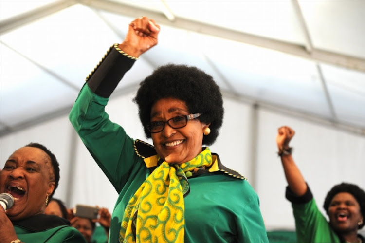 Winnie Madikizela-Mandela celebrates her birthday with the ANC Women's League (ANCWL).