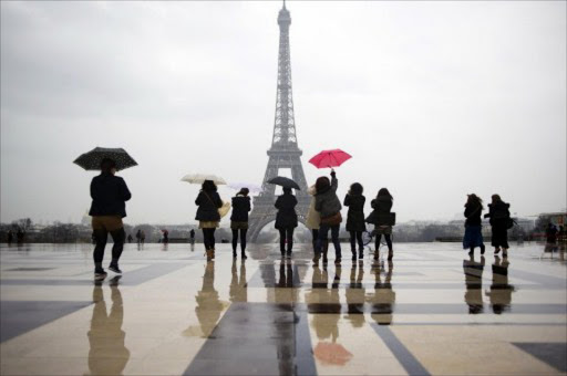The Eiffel Tower at the Trocadero square in Paris. File photo.