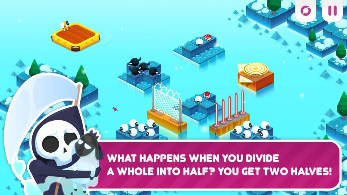    Divide By Sheep - Math Puzzle- screenshot  