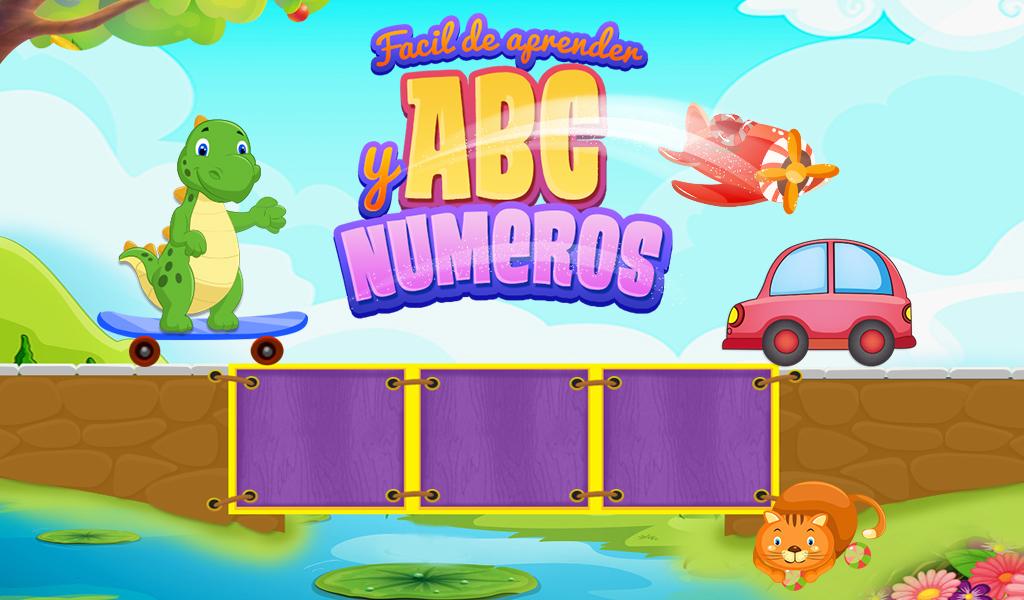 Android application Easy To Learn ABC &amp; Numbers screenshort