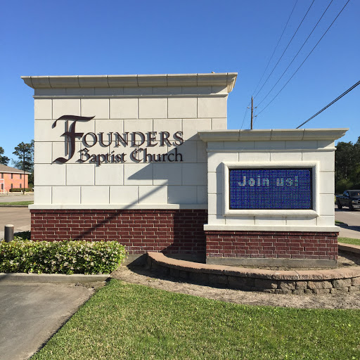 Founders Baptist Church Sign