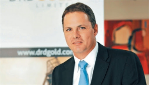 Niel Pretorius, CEO of DRDGGold. Supplied