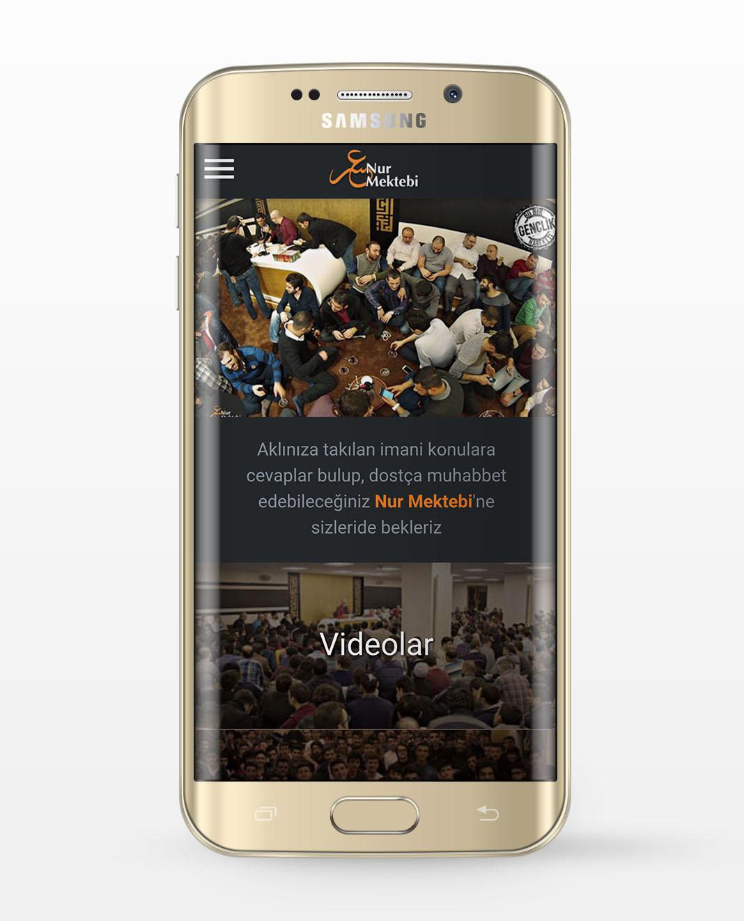 Android application Nur Mektebi screenshort