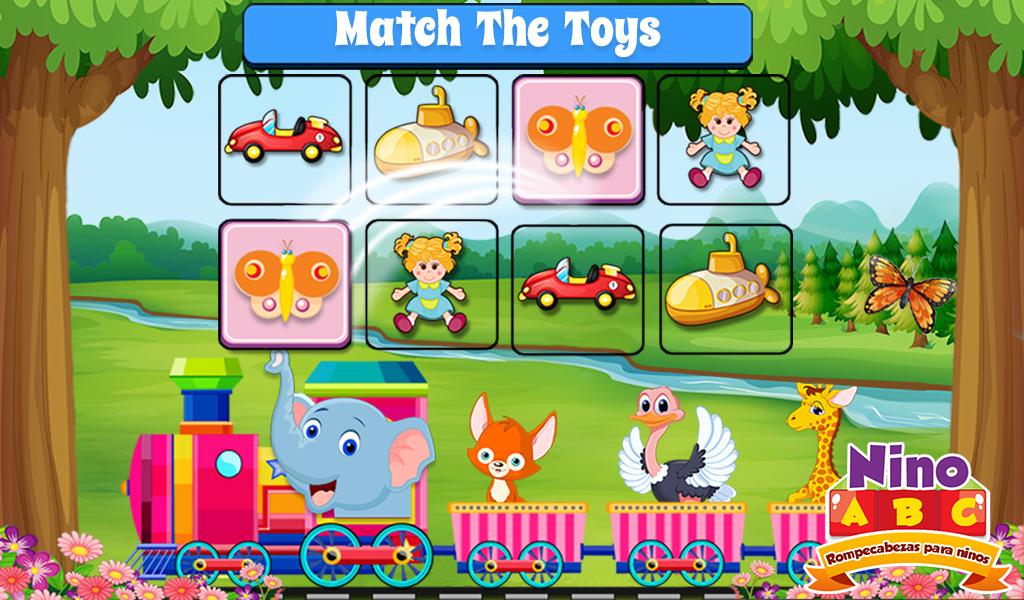 Android application Toddler ABC Jigsaw For Kids screenshort