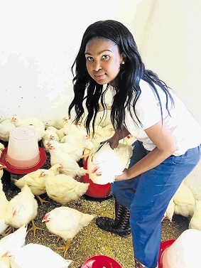 Nezisa Sogoni wants to create employment for youths in her village at her poultry farm.