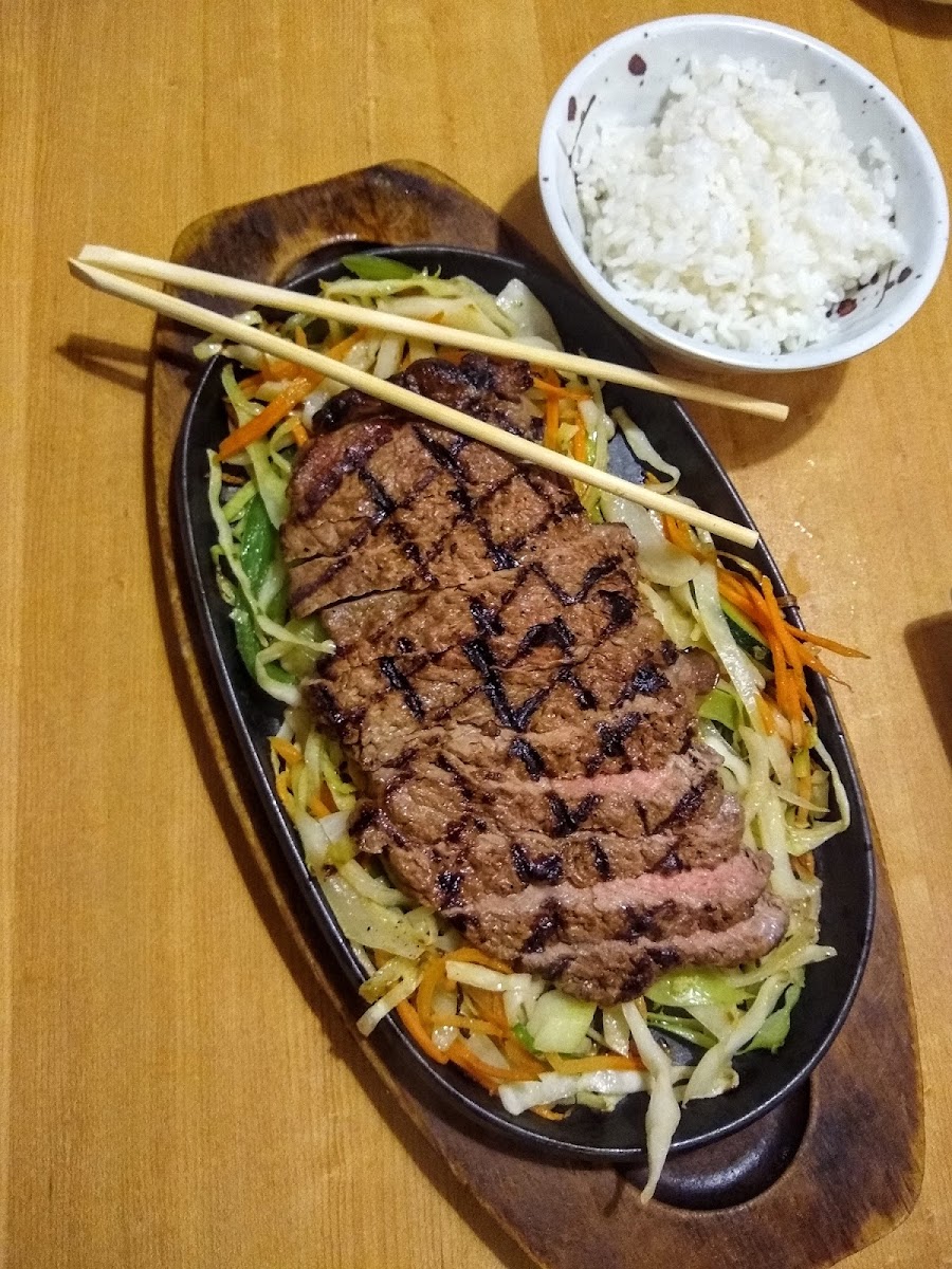 Teriyaki steak