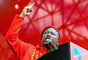 Like Adolf Hitler of Germany, EFF leader Julius Malema   Manufesto is leading South African down a fascist path.  /  Simphiwe Nkwali.
