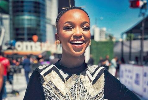 Nandi Madida won a Sama on Monday.