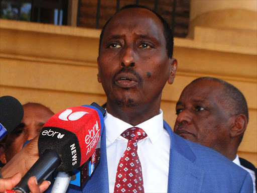 Wajir Governor Mohamed Abdi.