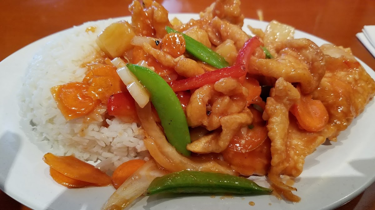 Gf sweet and sour chicken