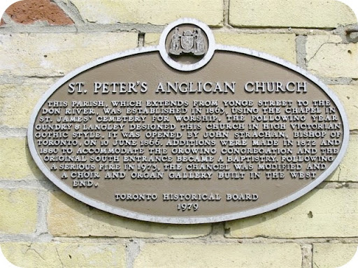 This parish, which extends from Yonge Street to the Don River, was established in 1863, using the Chapel in St. James' Cemetery for worship. The following year Gundry & Langley designed this...