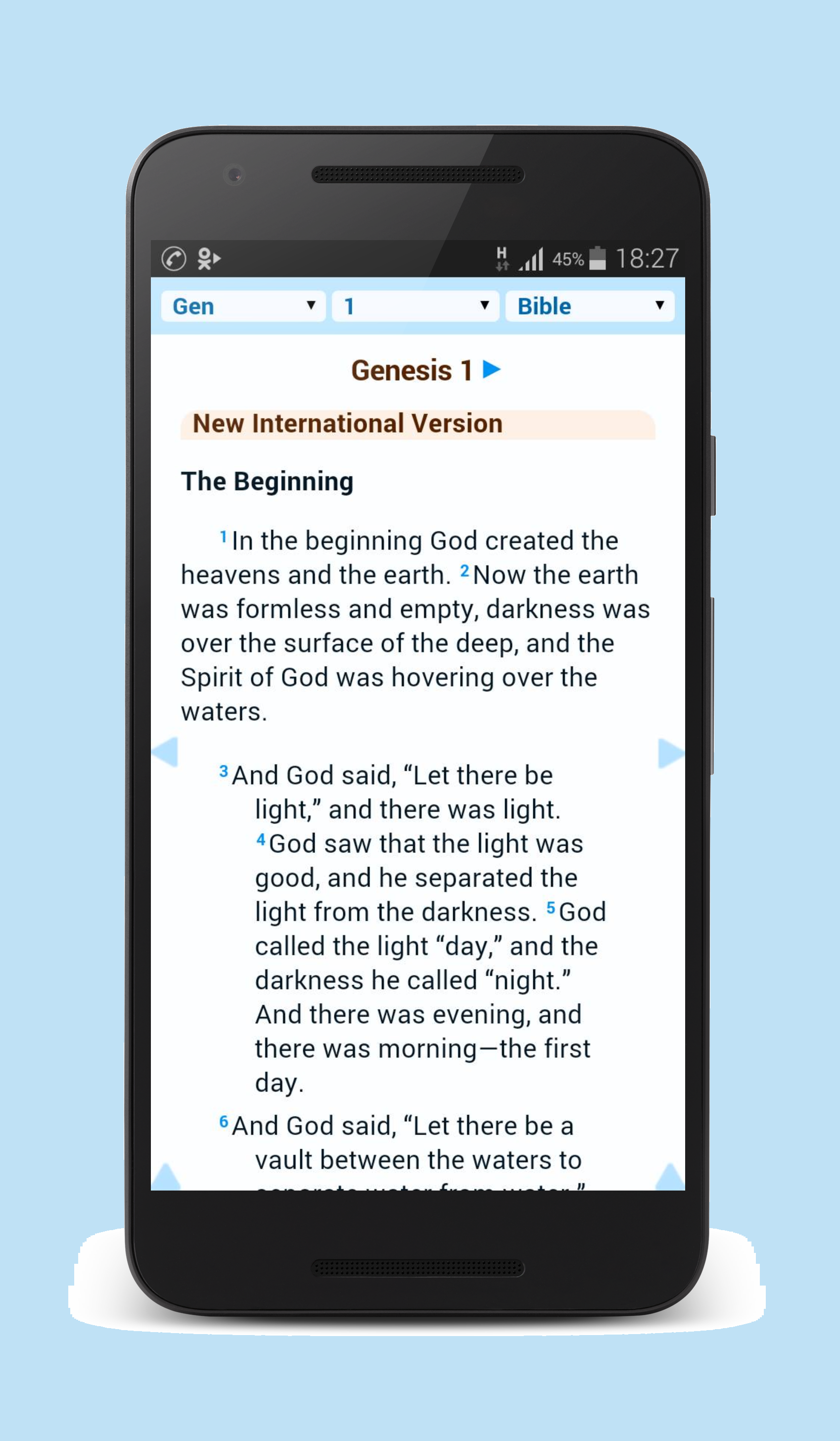 Android application Biblehub screenshort