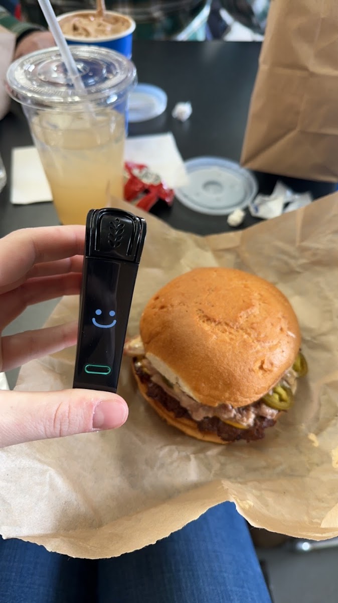 Nima gluten sensor says my food was good to go, no gluten detected!