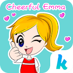 Kika Pro Cheerful Emma Sticker Apk