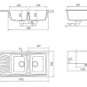 Мойки: Schock Interform D-200