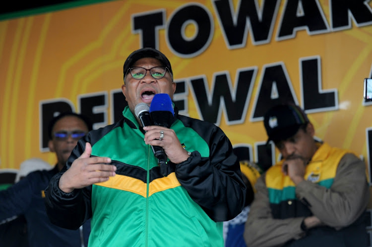 ANC head of elections Fikile Mbalula said the ANC benefited from traditional DA voters who had voted for Cyril Ramaphosa.