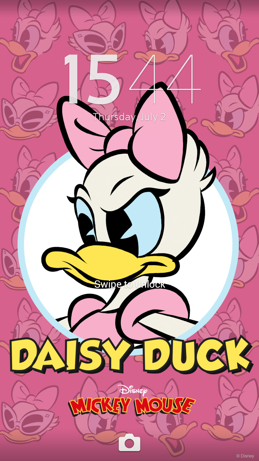 Android application XPERIA™ Daisy Duck Theme screenshort
