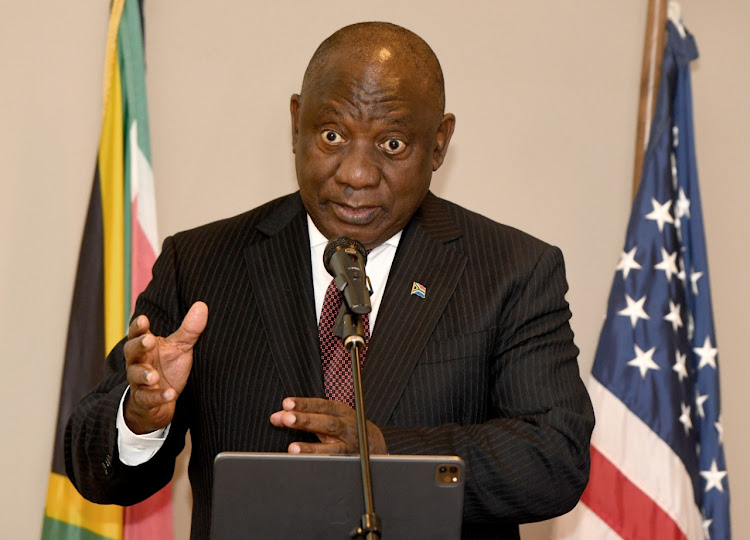 President Cyril Ramaphosa addressed a gathering of the Congressional Black Caucus and anti-apartheid veterans during a working visit to the United States on Friday.