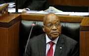 President Jacob Zuma during his State of the Nation Address (SONA) to a joint sitting of the National Assembly and the National Council of Provinces in Cape Town, South Africa. Picture Credit: REUTERS/Sumaya Hisham